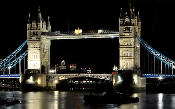 man made Tower Bridge HD Desktop Wallpaper | Background Image