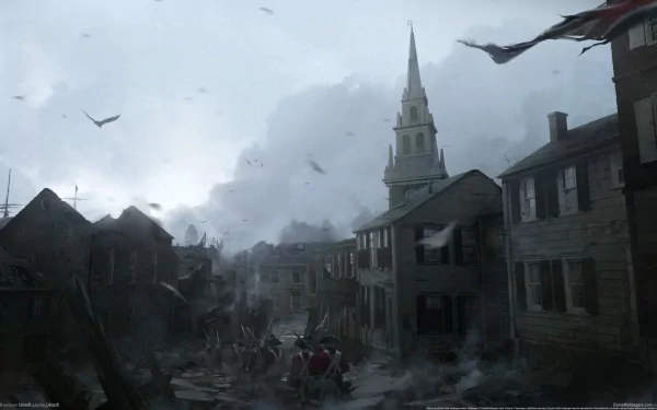 video game Assassin's Creed III HD Desktop Wallpaper | Background Image