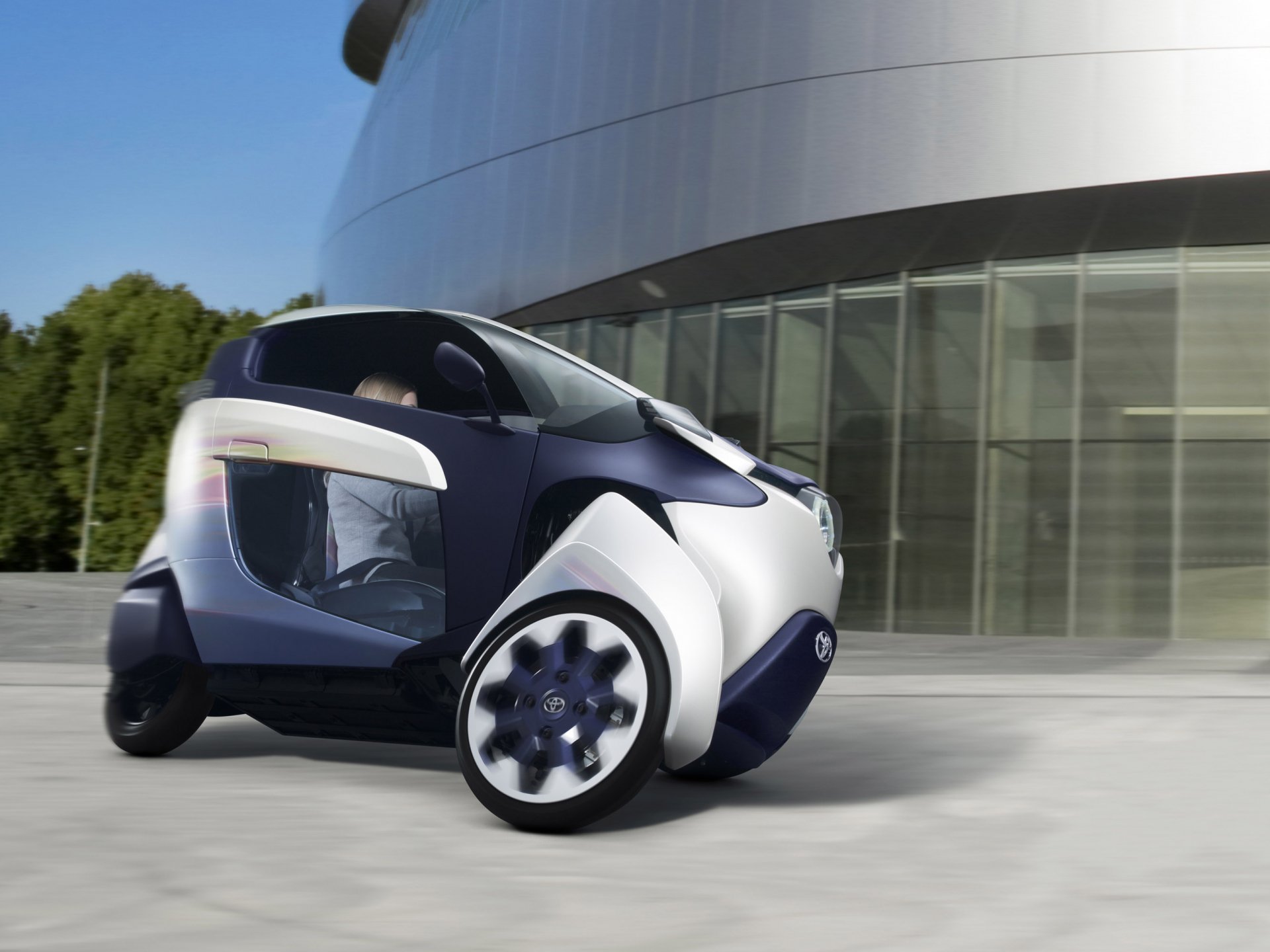 Download Vehicle Toyota I-road HD Wallpaper