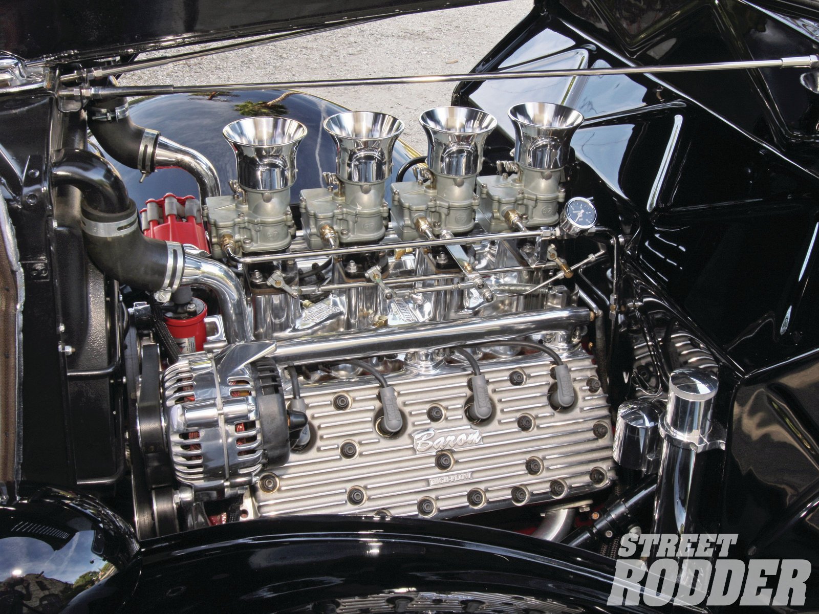 Download Vehicle 1935 Ford Five Window Coupe Wallpaper