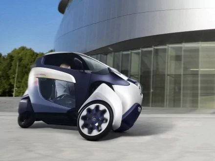 vehicle toyota i-road HD Desktop Wallpaper | Background Image