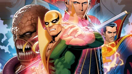 Danny Rand Nemesis (Resident Evil) Doctor Strange Iron Fist (Marvel Comics) video game Ultimate Marvel vs. Capcom 3 HD Desktop Wallpaper | Background Image