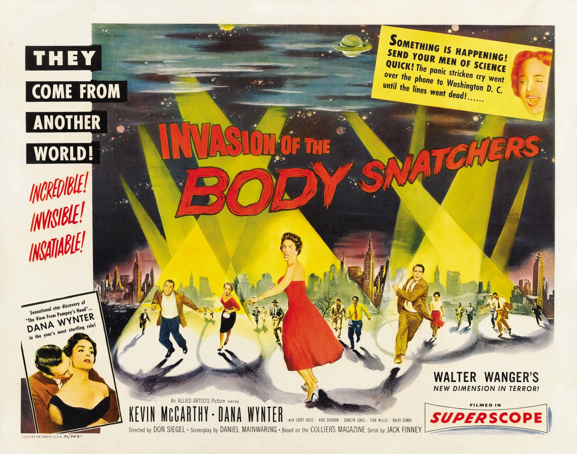 Download Movie Invasion Of The Body Snatchers 1956 Hd Wallpaper 