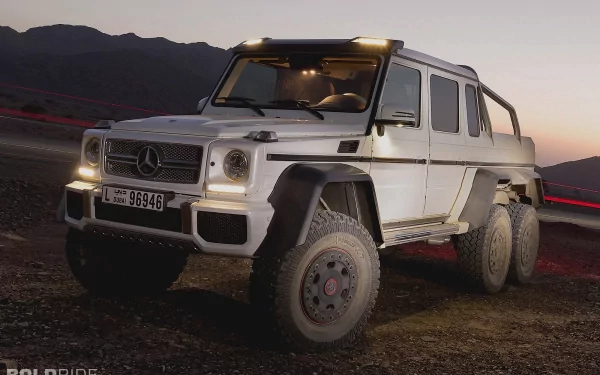 vehicle Mercedes-Benz G63 AMG 6x6 HD Desktop Wallpaper | Background Image