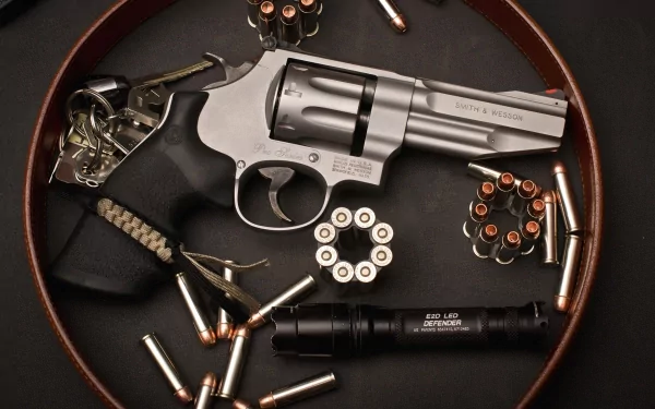 man made Smith & Wesson Revolver HD Desktop Wallpaper | Background Image