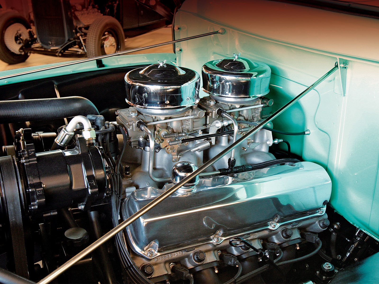 Download Vehicle 1955 Ford Wallpaper