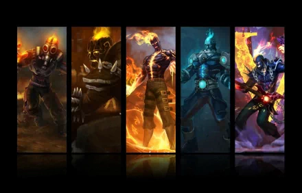 Brand (League of Legends) video game League Of Legends HD Desktop Wallpaper | Background Image