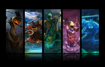 Fiddlesticks (League Of Legends) video game League Of Legends HD Desktop Wallpaper | Background Image