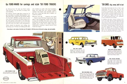 vehicle 1959 ford HD Desktop Wallpaper | Background Image