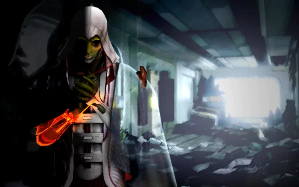 Thane Krios video game Mass Effect HD Desktop Wallpaper | Background Image