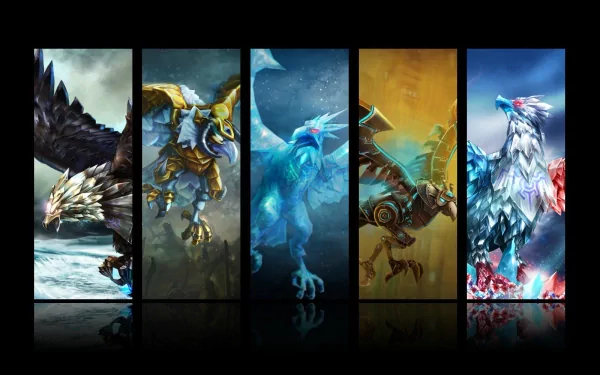 Anivia (League Of Legends) video game League Of Legends HD Desktop Wallpaper | Background Image