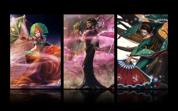 Karma (League Of Legends) video game League Of Legends HD Desktop Wallpaper | Background Image