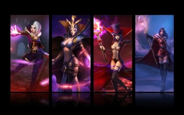 LeBlanc (League Of Legends) video game League Of Legends HD Desktop Wallpaper | Background Image