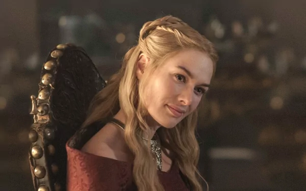 HD PC desktop wallpaper featuring Lena Headey as Cersei Lannister from the TV show Game of Thrones.