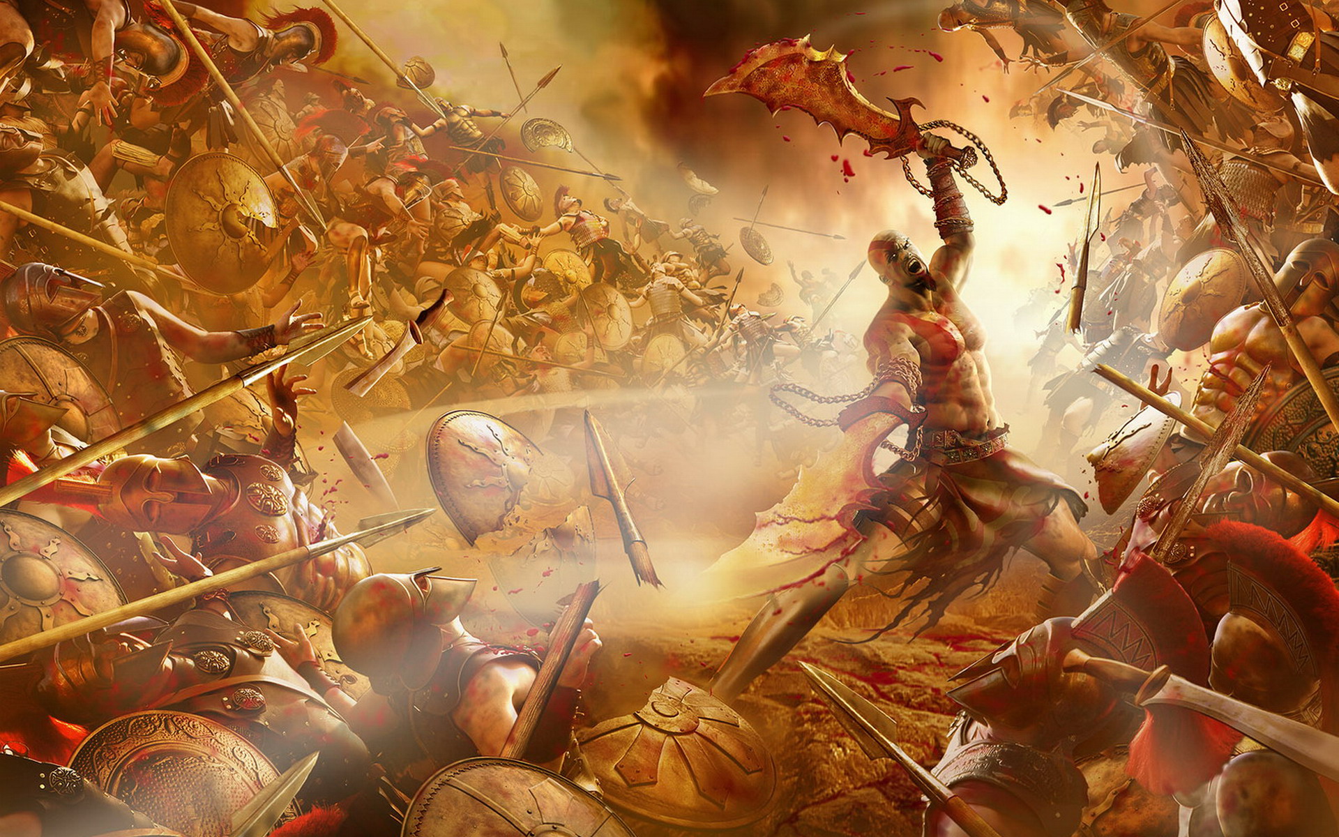 God Of War HD Wallpaper