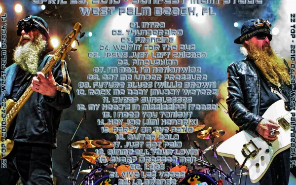 music ZZ Top HD Desktop Wallpaper | Background Image