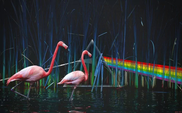 Animal flamingo HD Desktop Wallpaper | Background Image