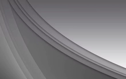 Abstract black and white curved lines create a smooth gradient background, designed as an HD PC desktop wallpaper.