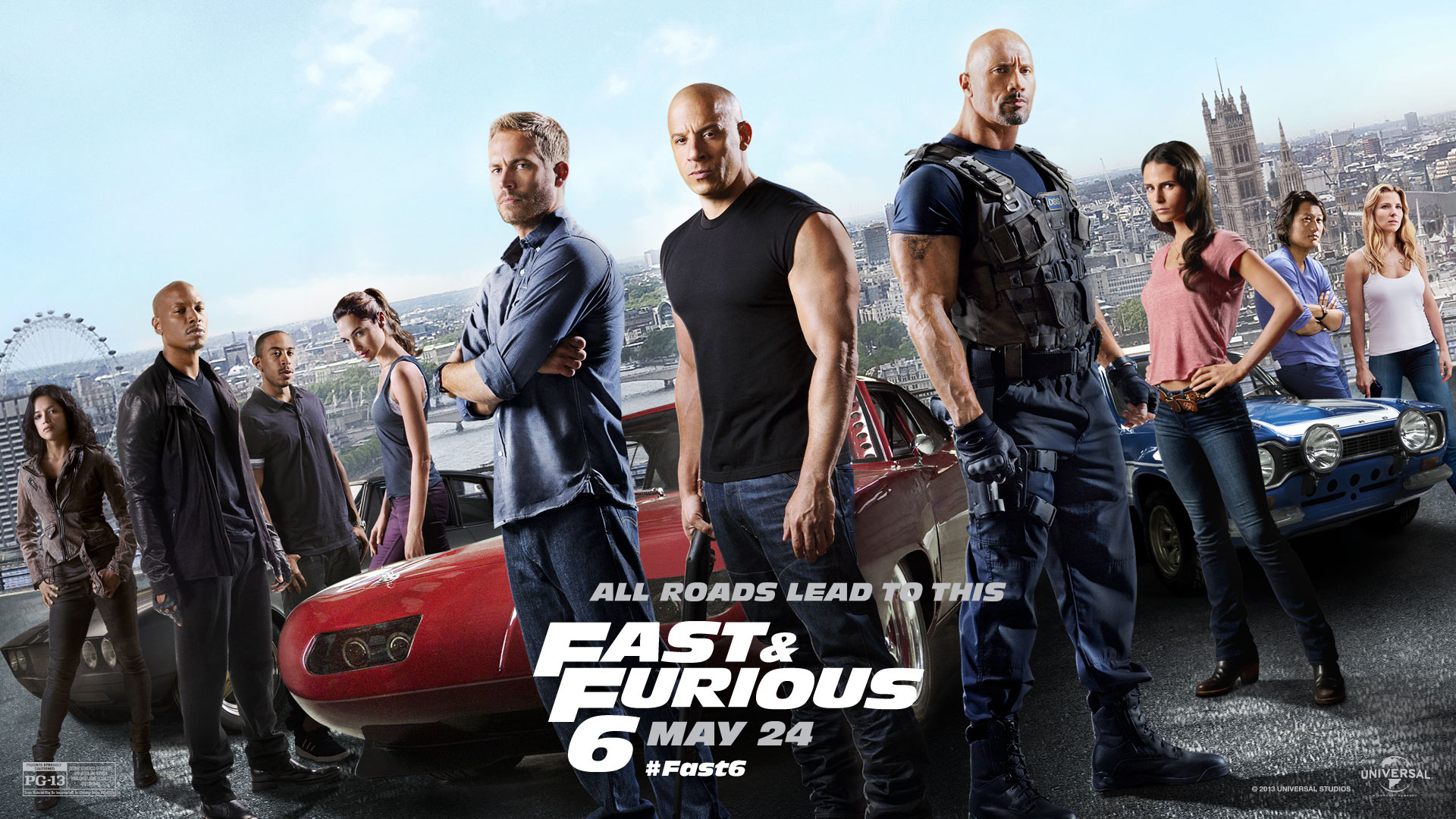 Movie Fast & Furious 6 HD Wallpaper