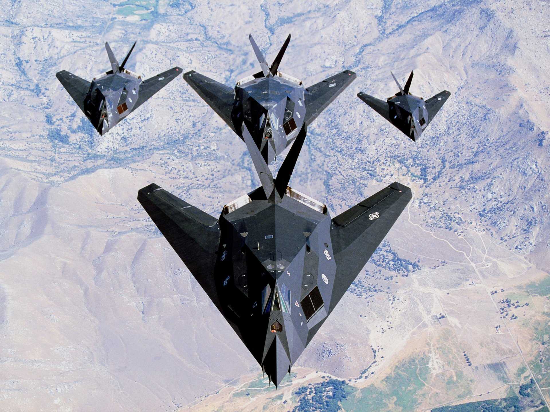 Download Military Lockheed F-117 Nighthawk Lockheed F-117 Nighthawk  HD Wallpaper