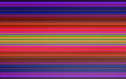 HD PC desktop wallpaper featuring vibrant horizontal abstract lines in a spectrum of colors, creating a dynamic and colorful background.