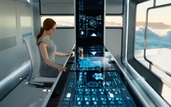 Andrea Riseborough movie Oblivion (2013) HD Desktop Wallpaper | Background Image