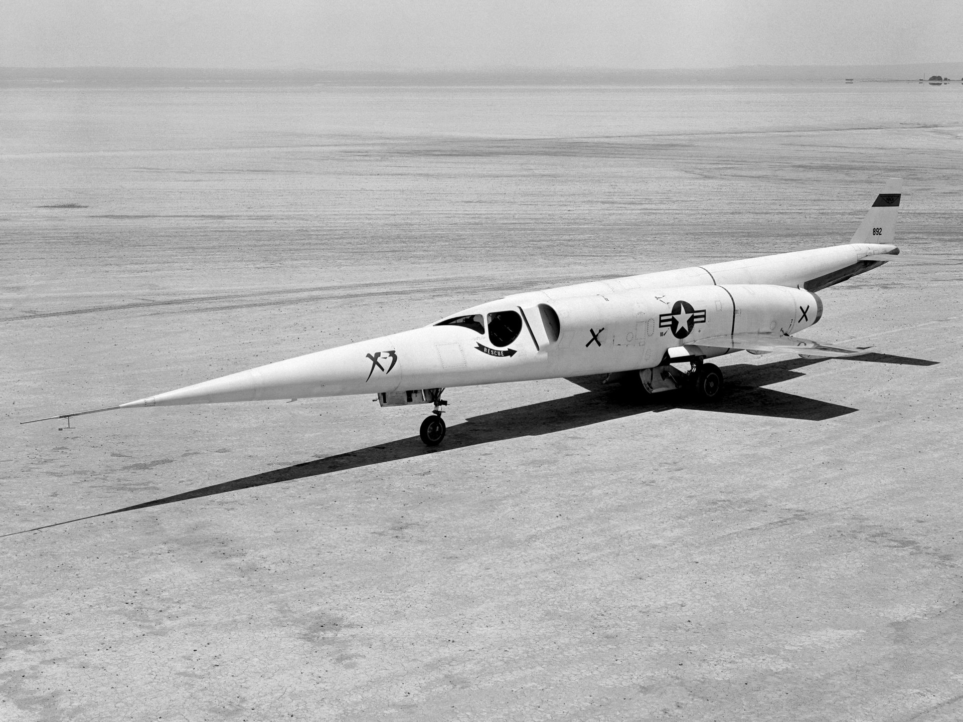 Download Military Douglas X-3 Stiletto 4k Ultra HD Wallpaper