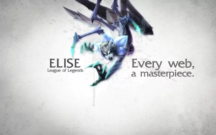 Elise (League Of Legends) video game League Of Legends HD Desktop Wallpaper | Background Image
