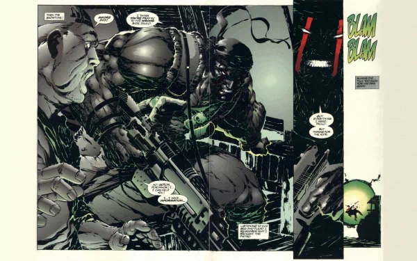 Comic Deathblow HD Desktop Wallpaper | Background Image