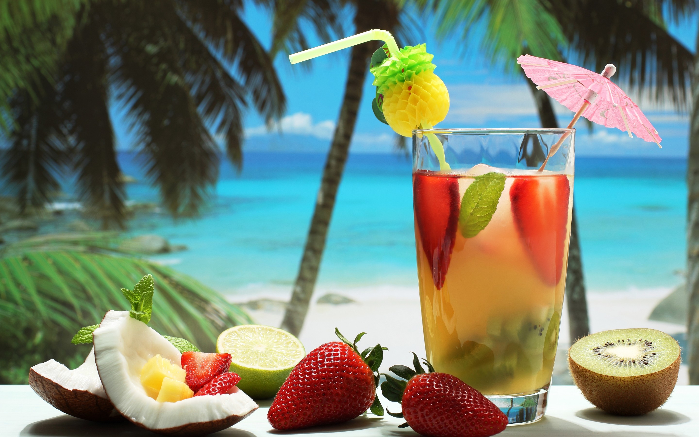 Download Food Cocktail HD Wallpaper