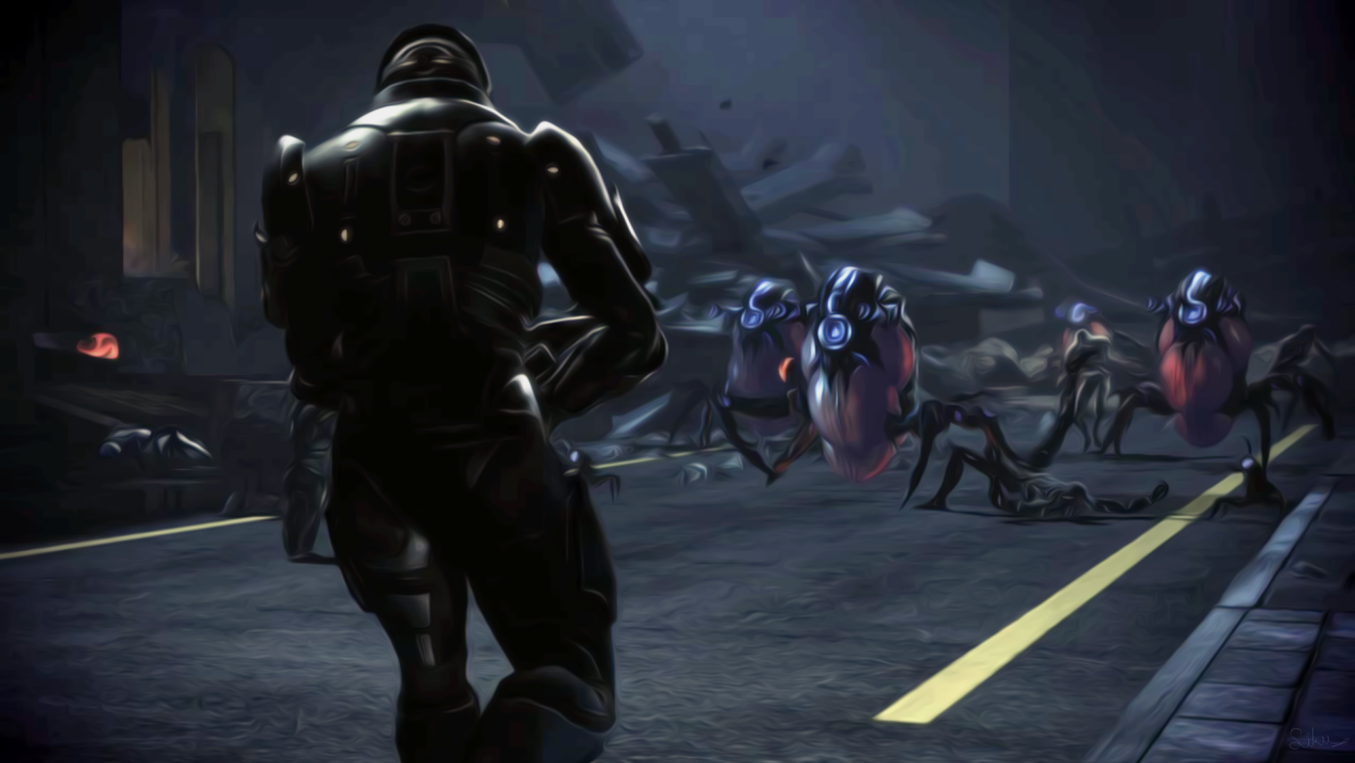 Download Video Game Mass Effect 3 HD Wallpaper by Liku