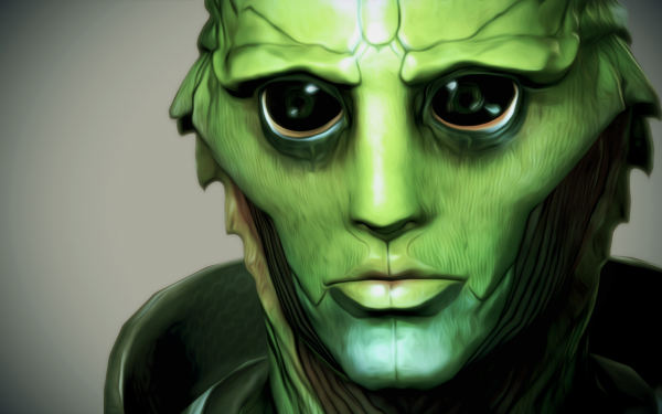 Video Game Mass Effect 3 Mass Effect Thane Krios Oil Painting HD Wallpaper | Background Image