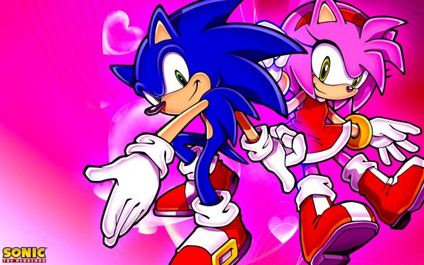 Video Game Sonic the Hedgehog Sonic Amy Rose HD Wallpaper | Background Image