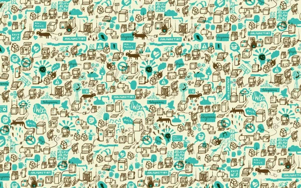 Abstract collage HD Desktop Wallpaper | Background Image