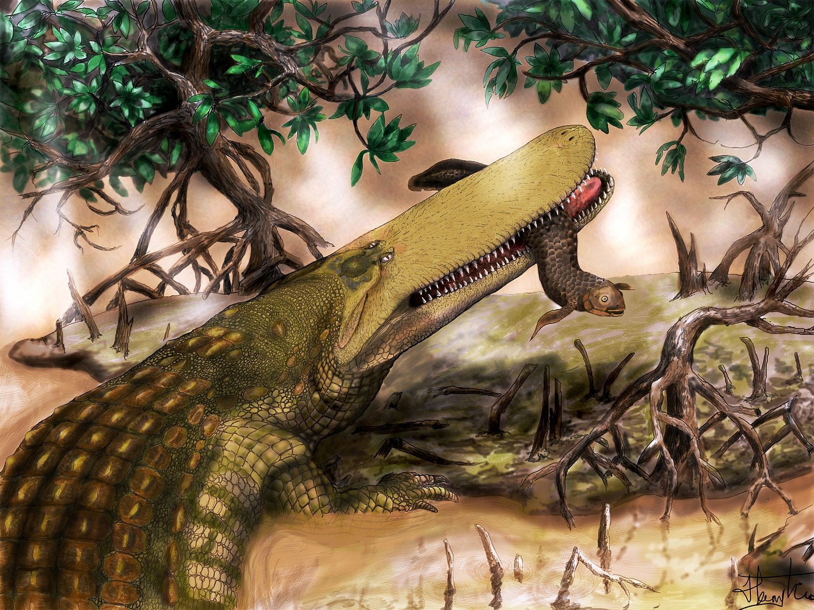 Majestic Prehistoric Predator HD Wallpaper | 1600x1199 | Wallpaper Abyss