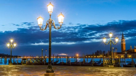 man made lamp post HD Desktop Wallpaper | Background Image
