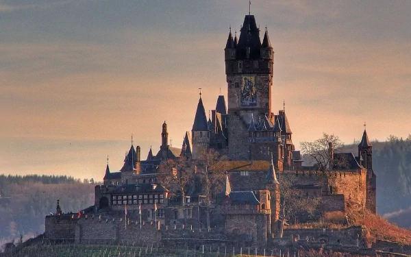man made cochem castle HD Desktop Wallpaper | Background Image