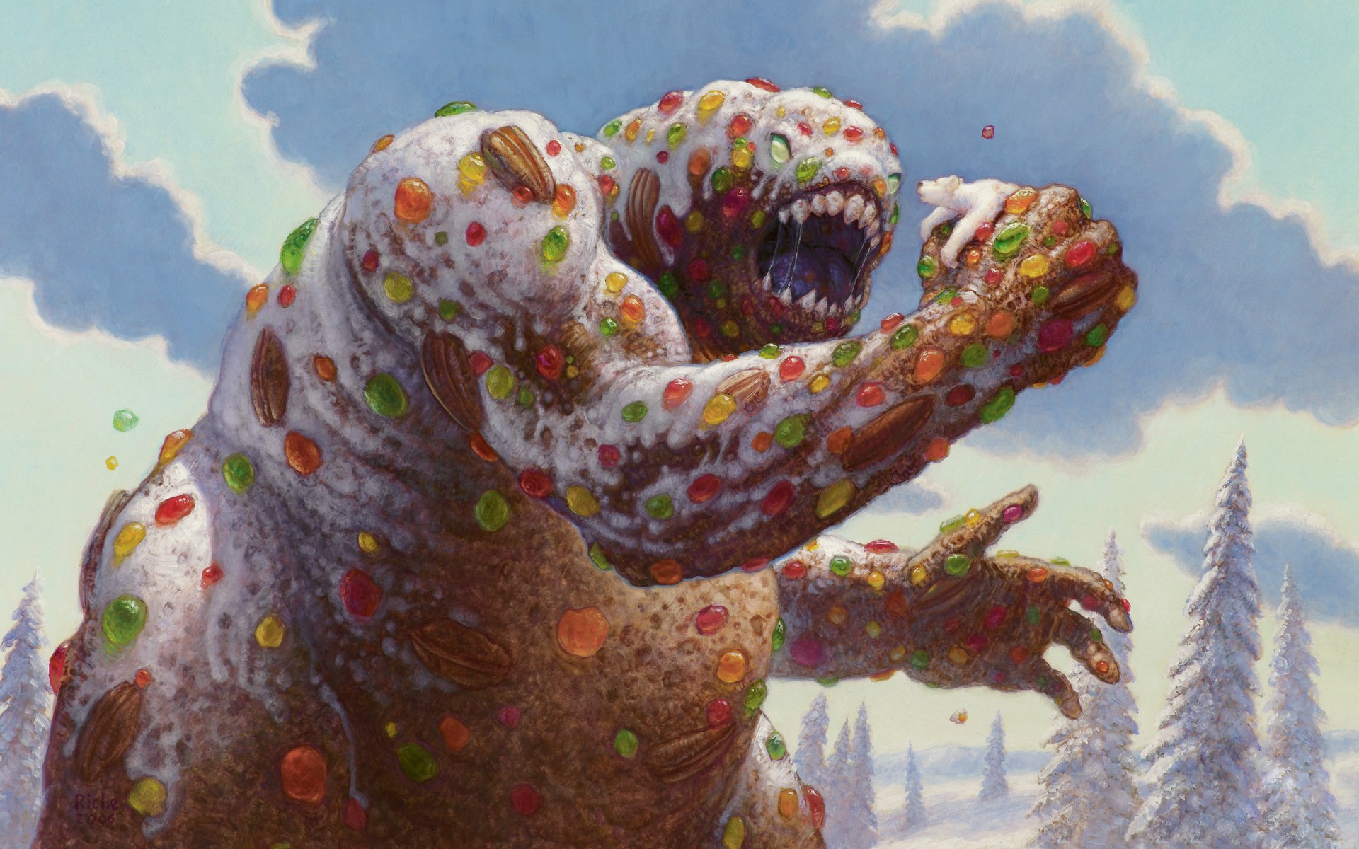 Download Man Made Magic: The Gathering HD Wallpaper by Darrell Riche