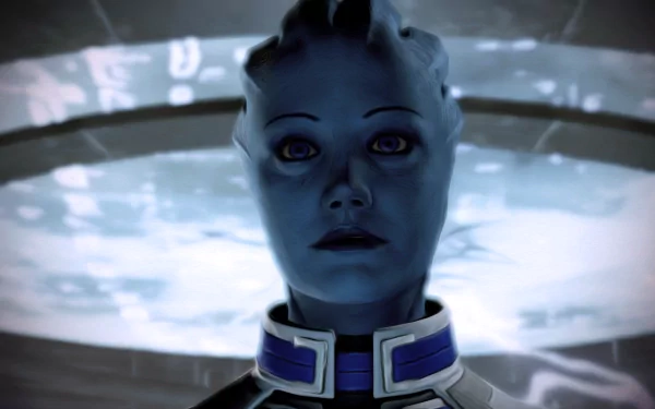 Liara T'Soni video game Mass Effect 2 HD Desktop Wallpaper | Background Image