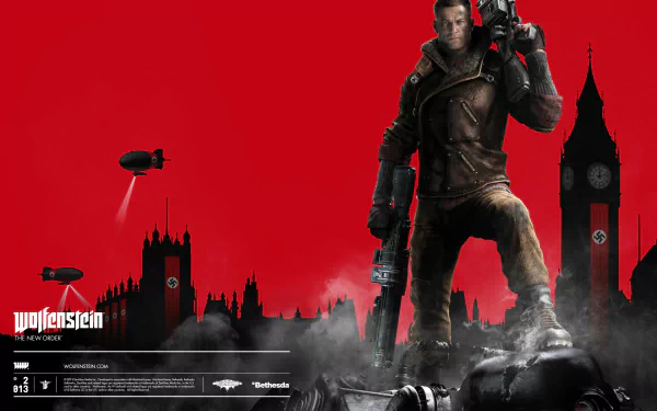 Wolfenstein video game Wolfenstein: The New Order HD Desktop Wallpaper | Background Image