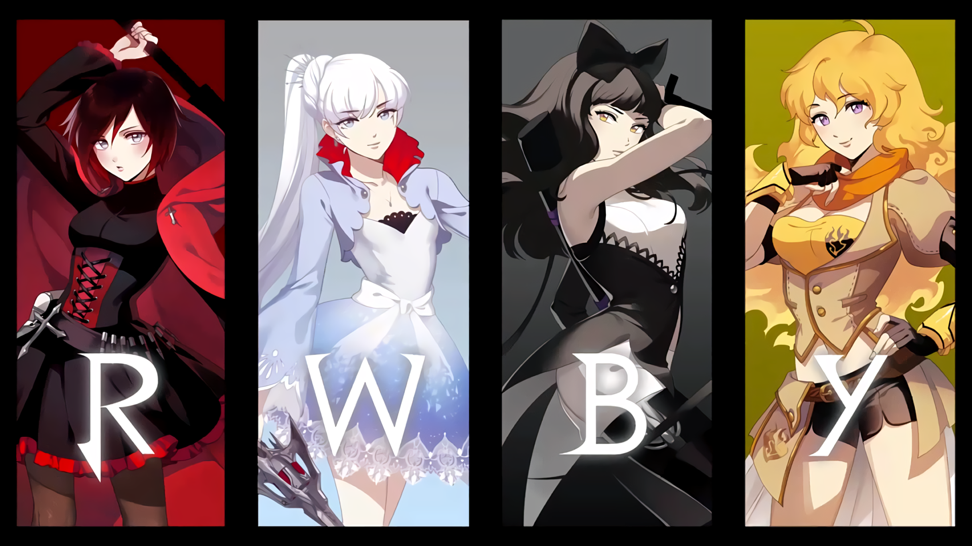 rwby minimalist phone wallpaper