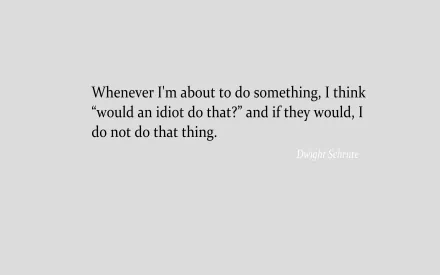TV Show The Office (US) quote humor wisdom HD Desktop Wallpaper | Background Image
