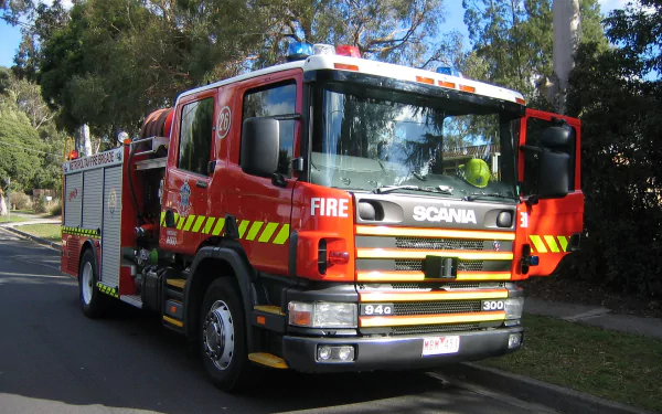 vehicle scania fire truck HD Desktop Wallpaper | Background Image