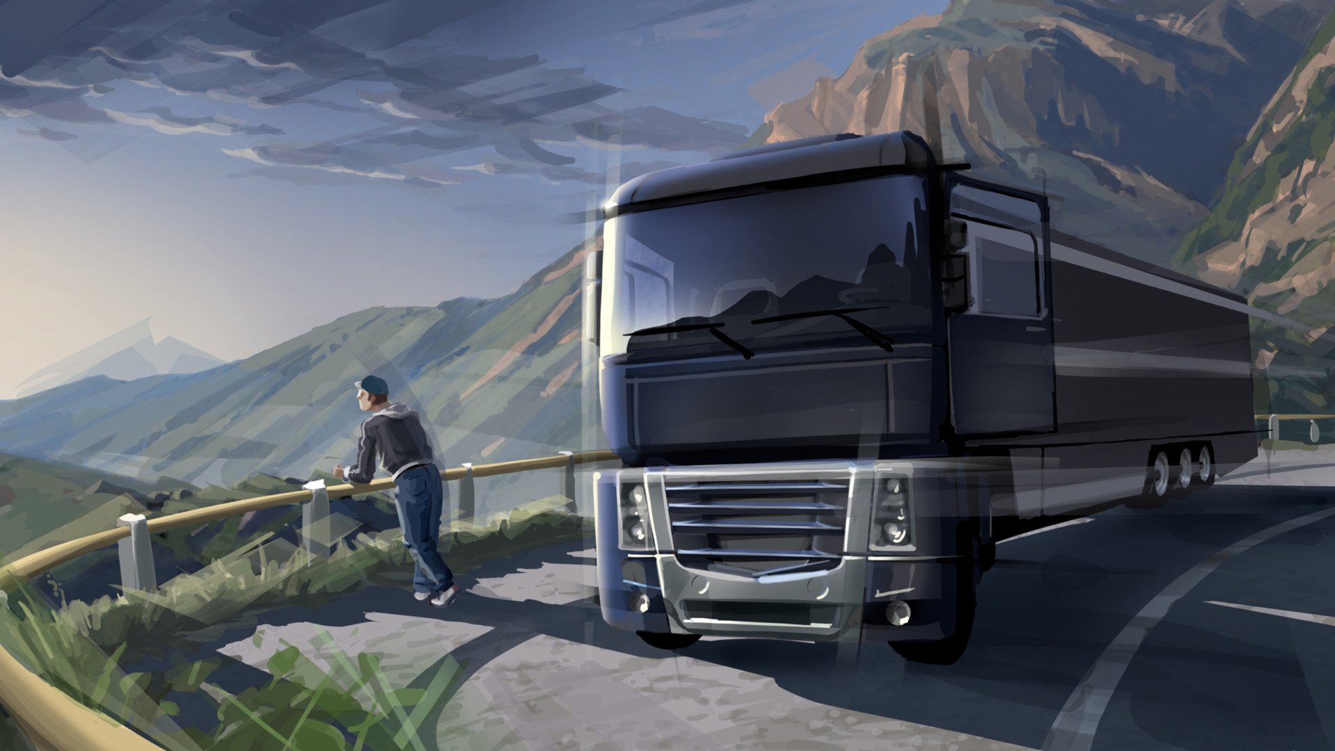 euro truck simulator 2 gameplay