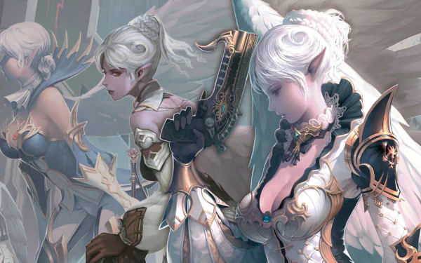 video game Lineage II HD Desktop Wallpaper | Background Image