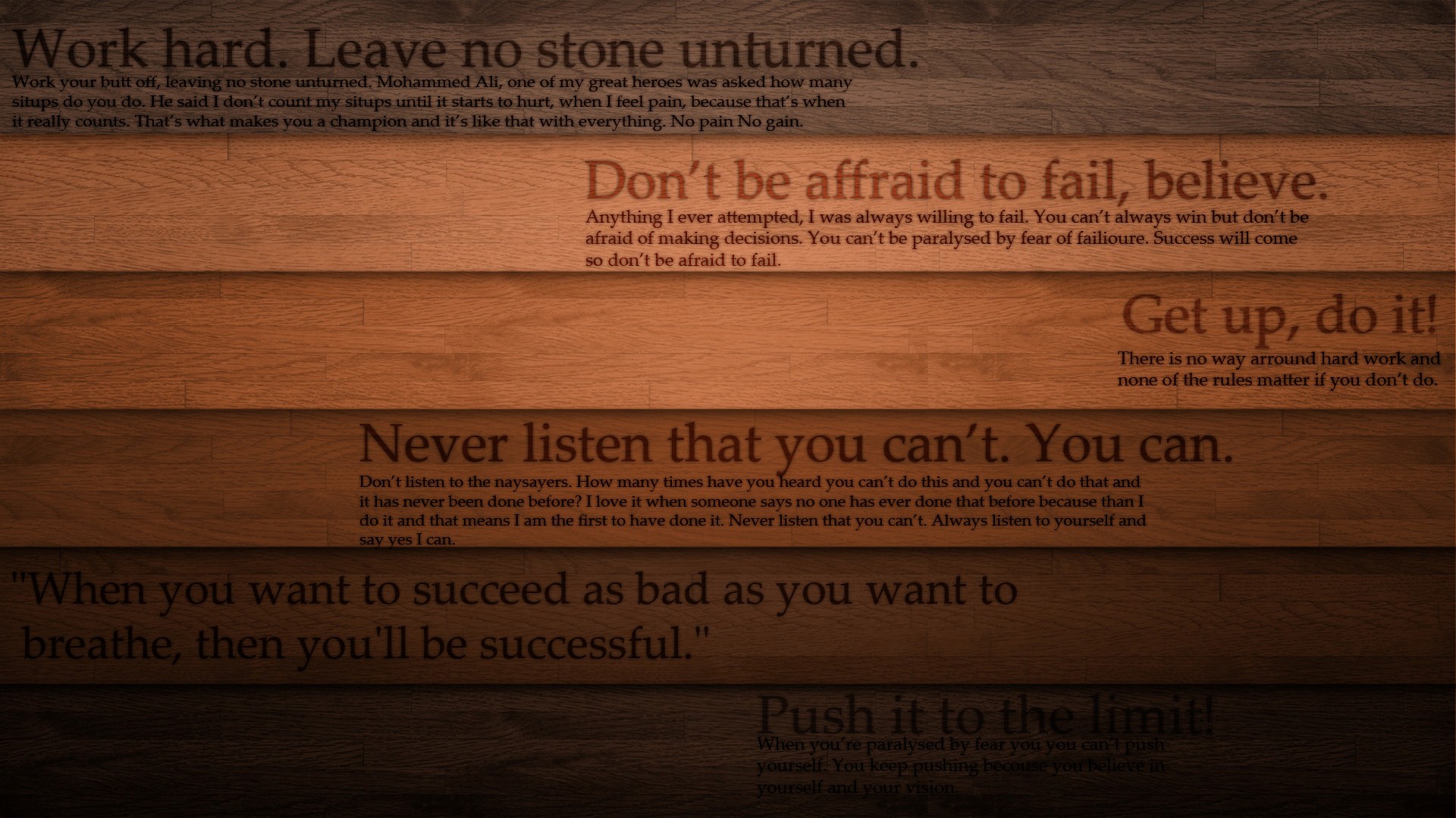 92 Motivational HD Wallpapers | Background Images ...