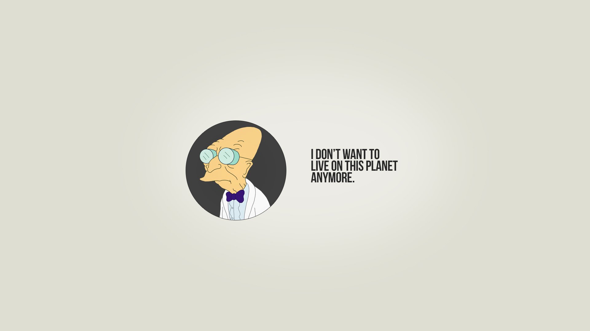 Download Professor Farnsworth TV Show Futurama  HD Wallpaper