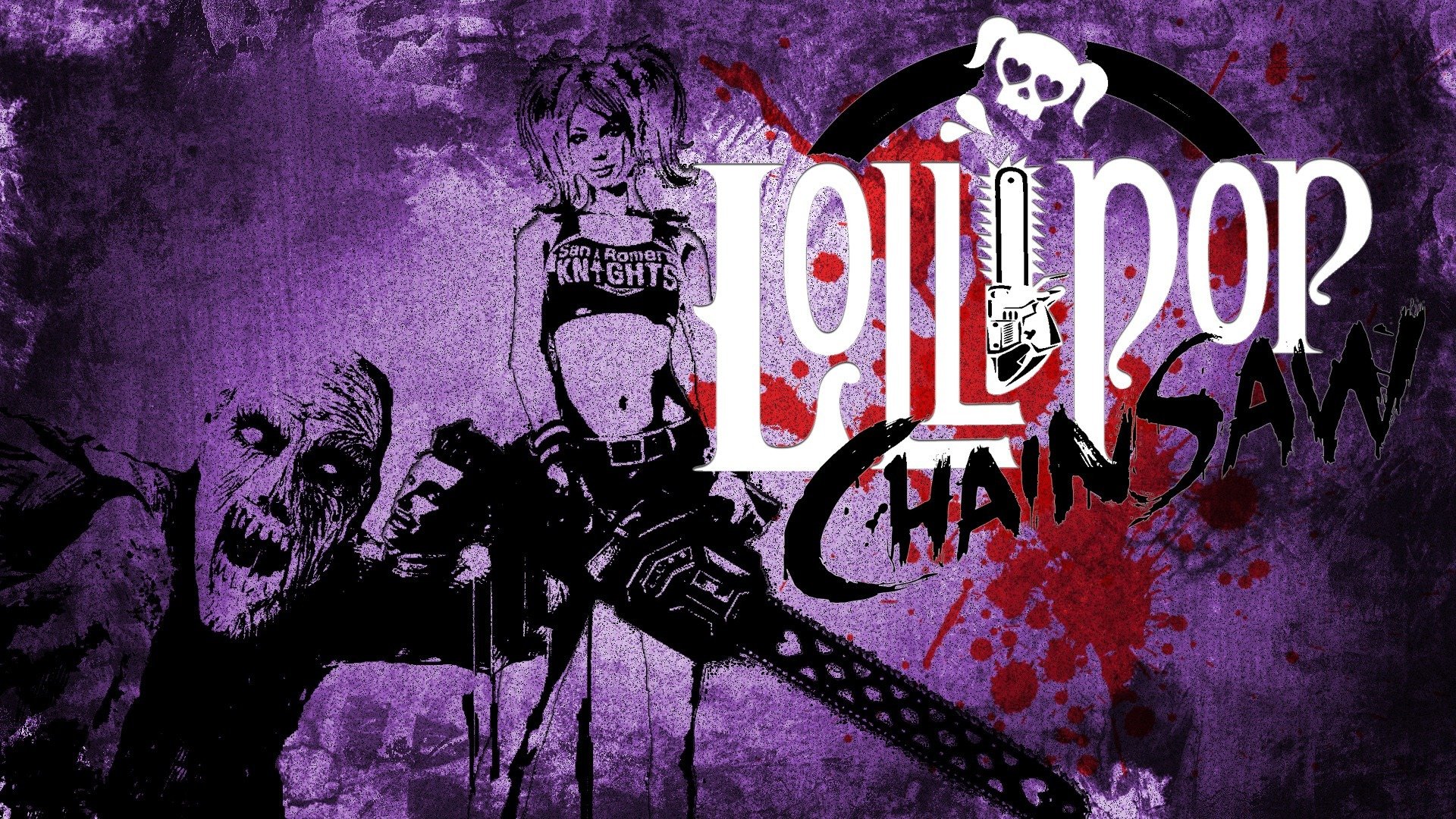 Lollipop Chainsaw Official Art Cover HD | Sticker