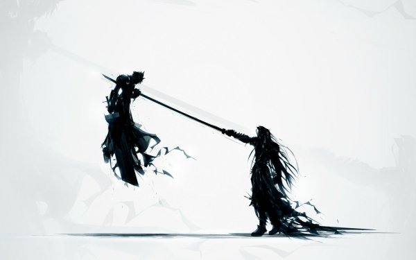 Anime Final Fantasy VII: Advent Children Final Fantasy Movies Sephiroth Cloud Strife HD Wallpaper | Background Image