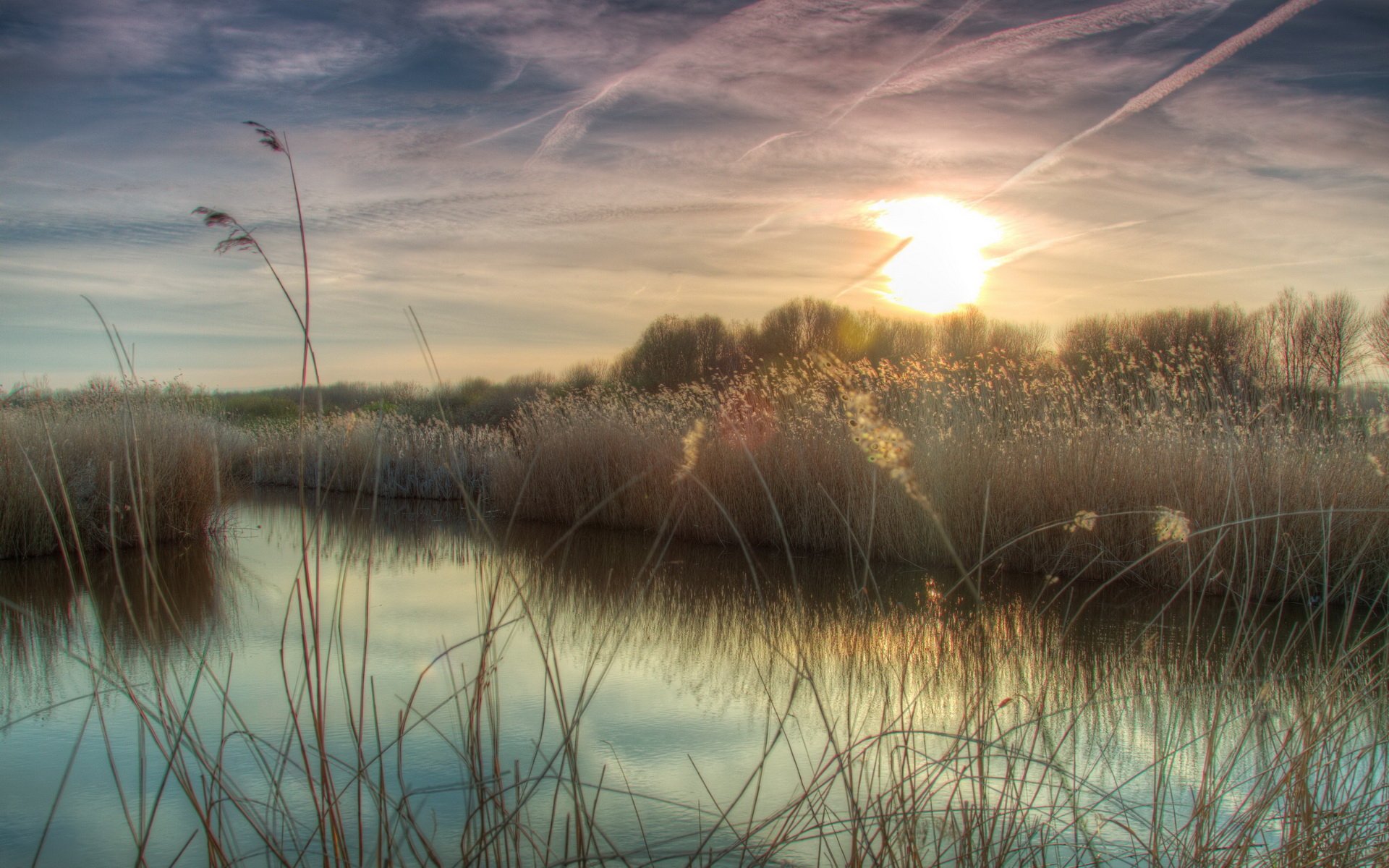Download Nature Sunset HD Wallpaper | 1920x1200 | Wallpaper Abyss